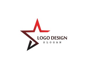 Star Logo Template vector icon illustration design