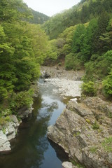 奥秩父　三峰参道の自然（渓谷）