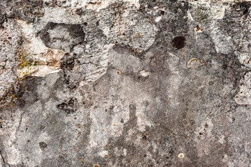 Texture of a concrete wall with cracks and scratches which can be used as a background
