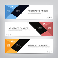 modern design, web banner template, vector illustration