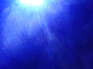 glitter white on blue background