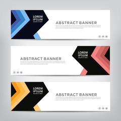 modern design, web banner template, vector illustration