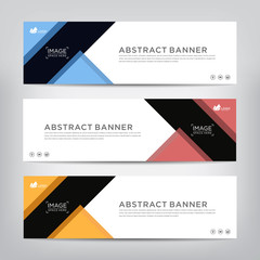modern design, web banner template, vector illustration
