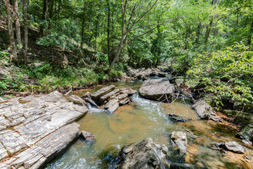 Rocky creek background