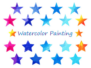 水彩星セット