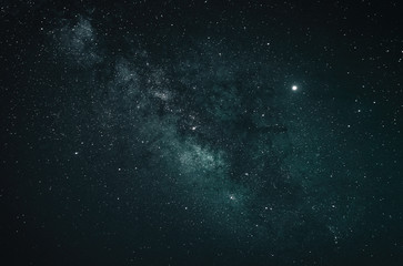 Fototapeta na wymiar Milky Way in the night sky