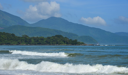 Beautiful sea at sunny day