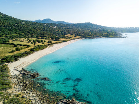 Plage De Ghjunchitu Paradis Corse