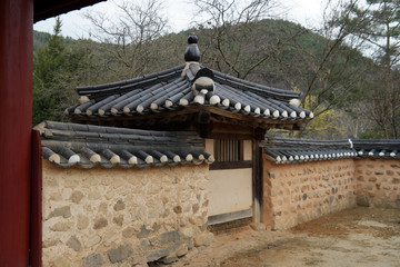 Fototapeta premium Piram Confucian Academy of South Korea