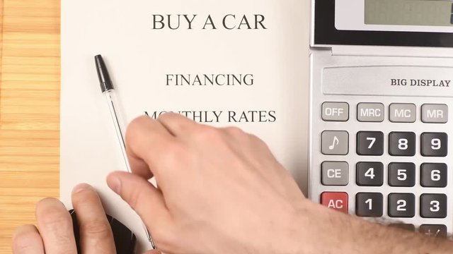 financial plan to buy a car