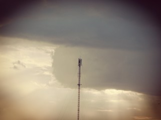 Obraz premium light on sky