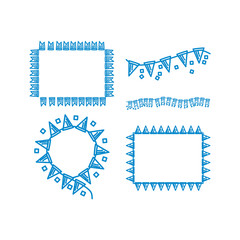 Ribbon Celebration Design Graphic Template Vector