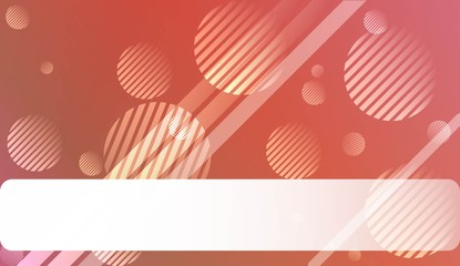 Abstract Blurred Gradient Background with Line, Circle. With Light. For Bright Website Banner, Invitation Card, Scree Wallpaper. Vector Illustration.