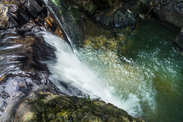 The Klongphrao waterfall in Chumphon province, Thailand
