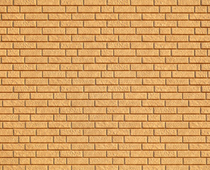 Wall of plastic bricks as an abstract background
