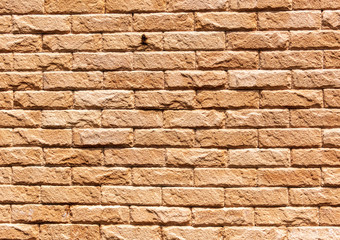 New brick wall as abstract background