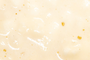Fototapeta na wymiar White dough as an abstract background