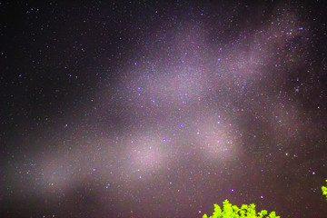 abstract background with stars