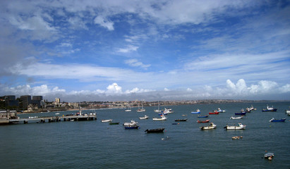 Obraz premium boats in harbor