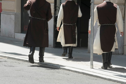 Monks In Cowl