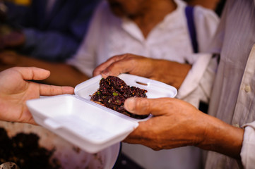 The Concept of Donating Food to the Poor in Society : Donating food to the poor