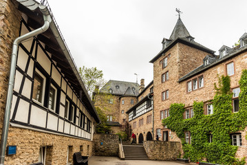 Naklejka premium Hof der Grafenburg Blankenheim