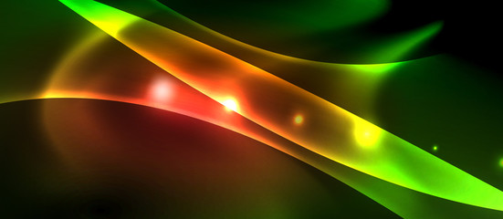 Glowing shiny light abstract background