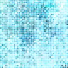 abstract vector square pixel mosaic background
