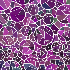 abstract vector stained-glass mosaic background