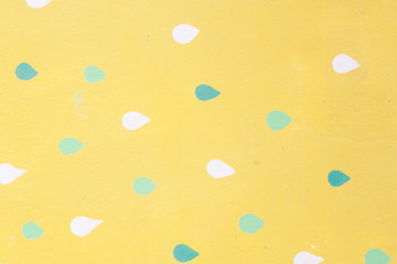 Abstract yellow wall texture and background for design. Abstract wall texture painted in yellow. 