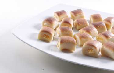 dulce postre de navidad, mazapanes. sweet christmas dessert, marzipan