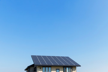 太陽光発電の家