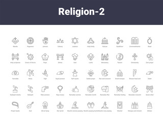 religion-2 outline icons
