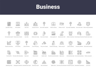 business outline icons