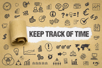 Keep track of time 