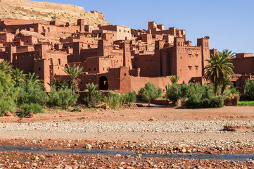 The Kasbahs of Ait Ben Haddou / The Kasbahs of Ait Ben Haddou in the south of Morocco, Africa.