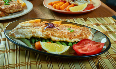 Snapper with macadamia pesto