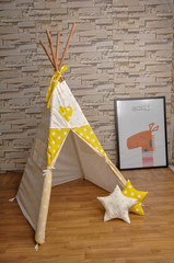 Starry Teepee for Kids Room