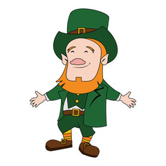 saint patricks day irish cartoon