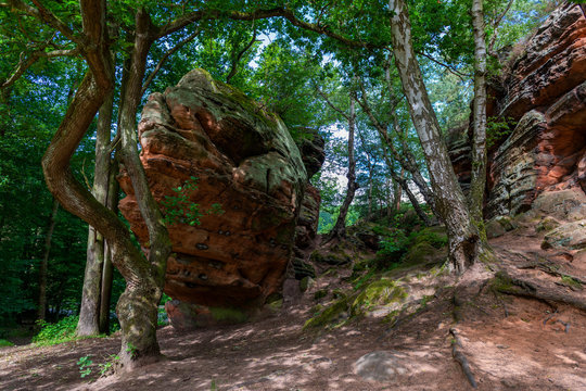 Katzensteine near Katzvey, Germany