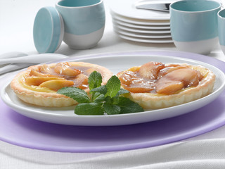 tarta asada de manzanas