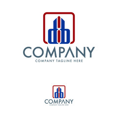 Creative DB Logo Design Template