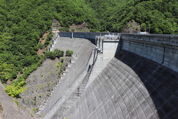 上野ダム（群馬県上野村）,ueno dam,ueno village,gunma,japan