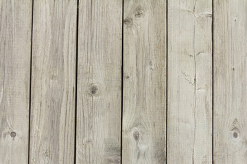 Naklejka premium Wooden gray fence. From boards. not painted not treated. Background texture.