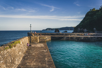 Fototapeta premium Charlestown Harbour, Cornwall