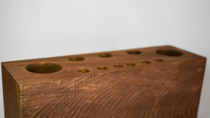 Handmade Wooden Pencil Case Design
