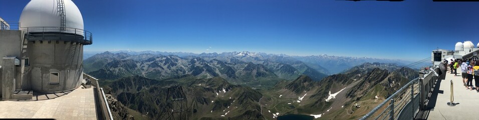 Panorama des Pyrénées