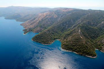 island Hvar from air