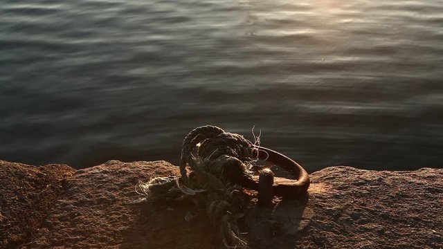 Atracar corda Mar&iacute;tima 
