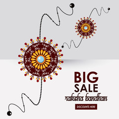 raksha bandhan big sale poster